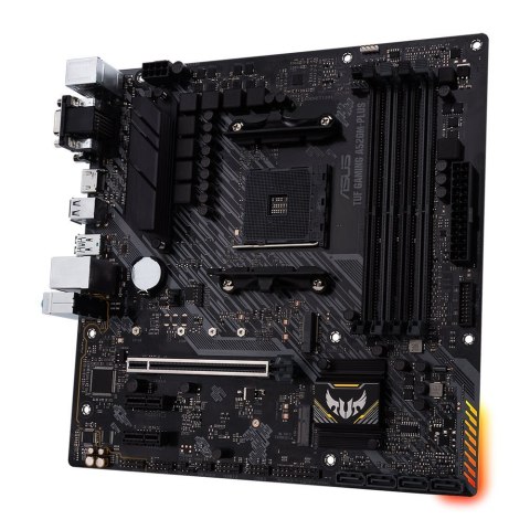 Asus TUF GAMING A520M-PLUS Processor family AMD, Processor socket AM4, DDR4, Memory slots 4, Supported hard disk drive interfac Asus TUF GAMING A520M-PLUS Processor family AMD, Processor socket AM4, DDR4, Memory slots 4, Supported hard disk drive interfac