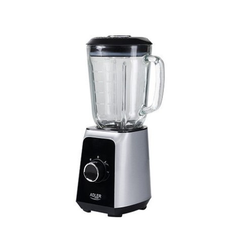 Adler Blender AD 4076 Tabletop, 1000 W, Jar material Glass, Jar capacity 1.5 L, Ice crushing, Black Adler Blender AD 4076 Tabletop, 1000 W, Jar material Glass, Jar capacity 1.5 L, Ice crushing, Black
