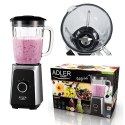 Adler Blender AD 4076 Tabletop, 1000 W, Jar material Glass, Jar capacity 1.5 L, Ice crushing, Black Adler Blender AD 4076 Tabletop, 1000 W, Jar material Glass, Jar capacity 1.5 L, Ice crushing, Black