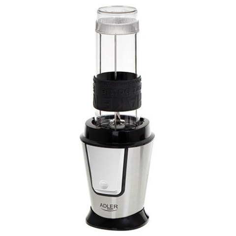 Adler Blender AD 4081 Tabletop, 800 W, Jar material BPA Free Plastic, Jar capacity 0.57 and 0.4 L, Ice crushing, Black/Stainless Adler Blender AD 4081 Tabletop, 800 W, Jar material BPA Free Plastic, Jar capacity 0.57 and 0.4 L, Ice crushing, Black/Stainless