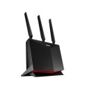 Asus LTE Modem Router 4G-AC86U Wireless-AC2600 802.11ac, 10/100/1000 Mbit/s, Ethernet LAN (RJ-45) ports 4, Antenna type Dual-ba Asus LTE Modem Router 4G-AC86U Wireless-AC2600 802.11ac, 10/100/1000 Mbit/s, Ethernet LAN (RJ-45) ports 4, Antenna type Dual-ba