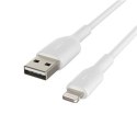 Belkin BOOST CHARGE Lightning to USB-A Cable White, 0.15 m Belkin BOOST CHARGE Lightning to USB-A Cable White, 0.15 m