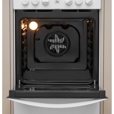INDESIT Cooker IS5V8GMW/E Hob type Vitroceramic, Oven type Electric, White, Width 50 cm, Grilling, 57 L, Depth 60 cm INDESIT Cooker IS5V8GMW/E Hob type Vitroceramic, Oven type Electric, White, Width 50 cm, Grilling, 57 L, Depth 60 cm