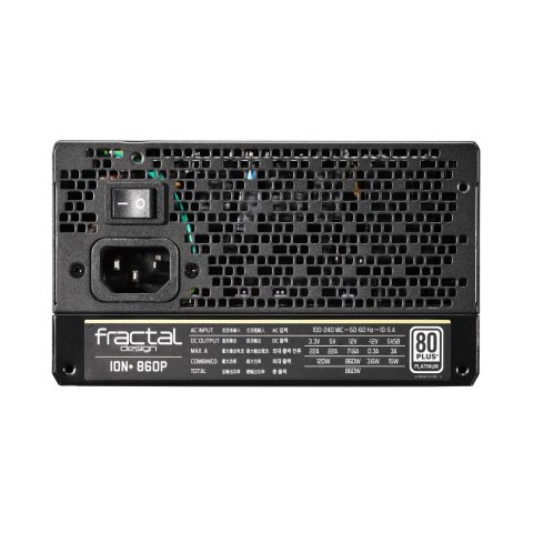 Fractal Design Ion+ 860W Platinum 860 W Fractal Design Ion+ 860W Platinum 860 W