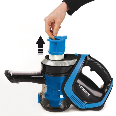 Polti Vacuum cleaner PBEU0112 Forzaspira Slim SR100 Cordless operating, Handstick and Handheld, 21.9 V, Operating time (max) 50 Polti Vacuum cleaner PBEU0112 Forzaspira Slim SR100 Cordless operating, Handstick and Handheld, 21.9 V, Operating time (max) 50