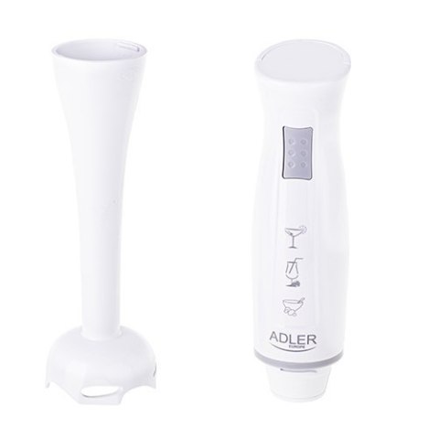 Adler AD 4622 Hand Blender, 200 W, Number of speeds 1, White Adler AD 4622 Hand Blender, 200 W, Number of speeds 1, White
