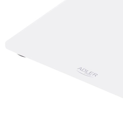 Adler Bathroom scale AD 8157w Maximum weight (capacity) 150 kg, Accuracy 100 g, Body Mass Index (BMI) measuring, White Adler Bathroom scale AD 8157w Maximum weight (capacity) 150 kg, Accuracy 100 g, Body Mass Index (BMI) measuring, White