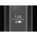 Bosch Kettle DesignLine TWK3P423 Electric, 2400 W, 1.7 L, Stainless steel, 360° rotational base, Jet black polished Bosch Kettle DesignLine TWK3P423 Electric, 2400 W, 1.7 L, Stainless steel, 360° rotational base, Jet black polished