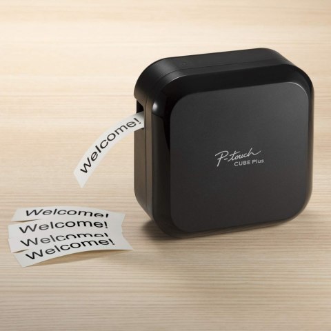 Brother Label Printer P-touch CUBE Plus PT-P710BT Mono, Thermal, Label Printer, Wi-Fi, Black Brother Label Printer P-touch CUBE Plus PT-P710BT Mono, Thermal, Label Printer, Wi-Fi, Black
