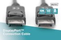 Digitus DisplayPort Connection Cable AK-340100-010-S Black, DP to DP, 1 m Digitus DisplayPort Connection Cable AK-340100-010-S Black, DP to DP, 1 m