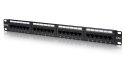 Digitus Patch Panel DN-91524U Black, 48.2 x 4.4 x 10.9 cm, Category: CAT 5e; Ports: 24 x RJ45; Retention strength: 7.7 kg; Inser Digitus Patch Panel DN-91524U Black, 48.2 x 4.4 x 10.9 cm, Category: CAT 5e; Ports: 24 x RJ45; Retention strength: 7.7 kg; Inser