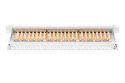 Digitus Patch Panel DN-91624S White, 48.2 x 4.4 x 10.9 cm, Category: CAT 6; Ports: 24 x RJ45; Retention strength: 7.7 kg; Insert Digitus Patch Panel DN-91624S White, 48.2 x 4.4 x 10.9 cm, Category: CAT 6; Ports: 24 x RJ45; Retention strength: 7.7 kg; Insert