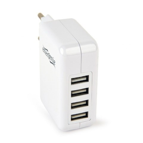 EnerGenie Universal USB charger EG-U4AC-02 White EnerGenie Universal USB charger EG-U4AC-02 White