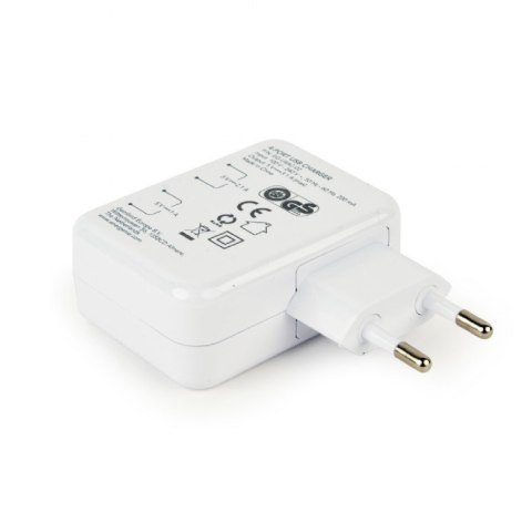 EnerGenie Universal USB charger EG-U4AC-02 White EnerGenie Universal USB charger EG-U4AC-02 White