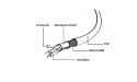 Gembird Cable USB2 AM-BM 1 m, Black, USB B, USB A Gembird Cable USB2 AM-BM 1 m, Black, USB B, USB A