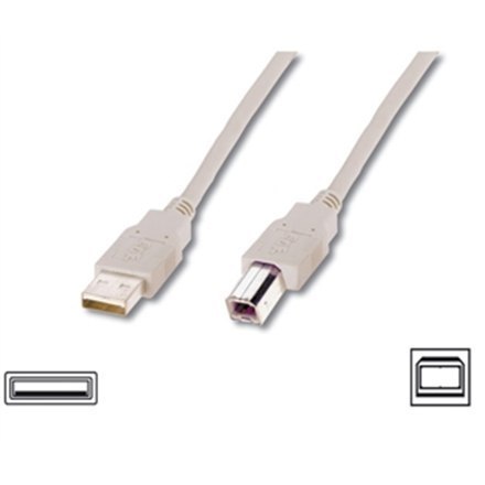 Logilink USB 2.0 connection cable USB A male, USB B male, 3 m, Black Logilink USB 2.0 connection cable USB A male, USB B male, 3 m, Black