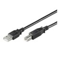 Logilink USB 2.0 connection cable USB A male, USB B male, 3 m, Black Logilink USB 2.0 connection cable USB A male, USB B male, 3 m, Black