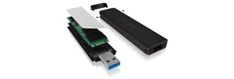 Raidsonic Icy box External USB 3.1 (Gen 2) enclosure for M.2 SATA SSD IB-1818-U31 Raidsonic Icy box External USB 3.1 (Gen 2) enclosure for M.2 SATA SSD IB-1818-U31
