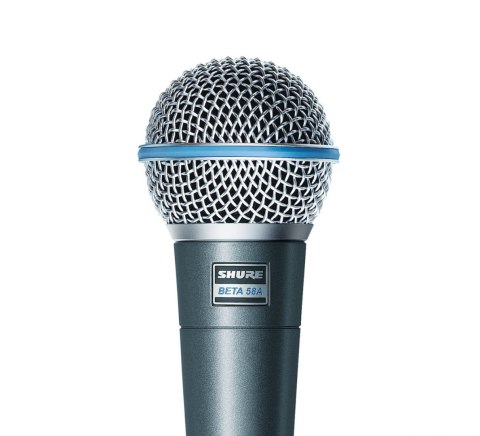 Shure Vocal Microphone BETA 58A Dark grey Shure Vocal Microphone BETA 58A Dark grey