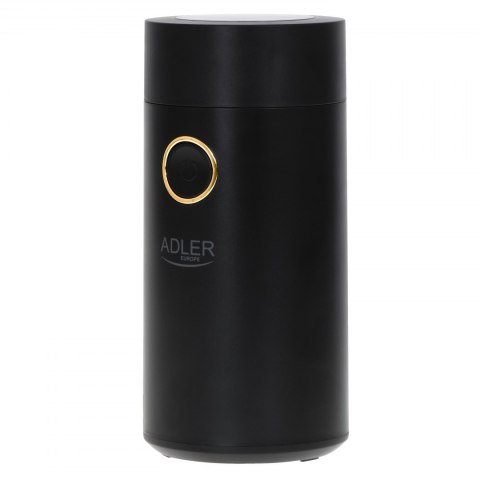 Adler Coffee Mill AD 4446bg 150 W, Coffee beans capacity 75 g, Black Adler Coffee Mill AD 4446bg 150 W, Coffee beans capacity 75 g, Black