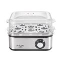 Adler Egg boiler AD 4486 Stainless steel, 800 W