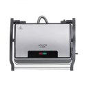 Adler Electric Grill AD 3052 Table, 1200 W, Stainless steel, Non-stick grill plates Adler Electric Grill AD 3052 Table, 1200 W, Stainless steel, Non-stick grill plates