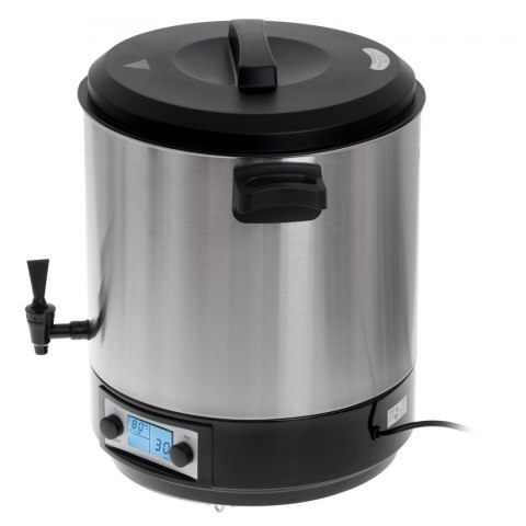 Adler Electric pot/Cooker AD 4496 Stainless steel/Black, 28 L, Lid included Adler Electric pot/Cooker AD 4496 Stainless steel/Black, 28 L, Lid included