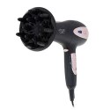 Adler Hair Dryer AD 2248b ION 2200 W, Number of temperature settings 3, Ionic function, Diffuser nozzle, Black/Pink Adler Hair Dryer AD 2248b ION 2200 W, Number of temperature settings 3, Ionic function, Diffuser nozzle, Black/Pink