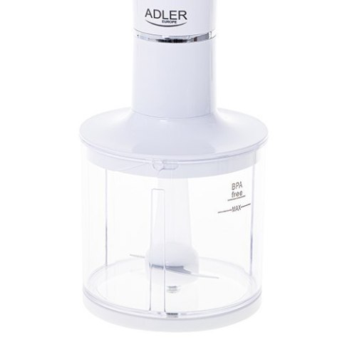 Adler Hand blender set AD 4620 Hand Blender, 800 W, Number of speeds 2, Chopper, White Adler Hand blender set AD 4620 Hand Blender, 800 W, Number of speeds 2, Chopper, White
