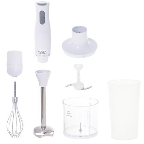 Adler Hand blender set AD 4620 Hand Blender, 800 W, Number of speeds 2, Chopper, White Adler Hand blender set AD 4620 Hand Blender, 800 W, Number of speeds 2, Chopper, White