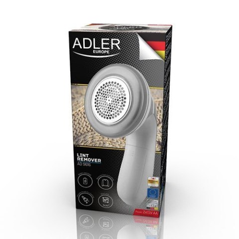 Adler Lint remover AD 9616 White, Battery operated Adler Lint remover AD 9616 White, Battery operated