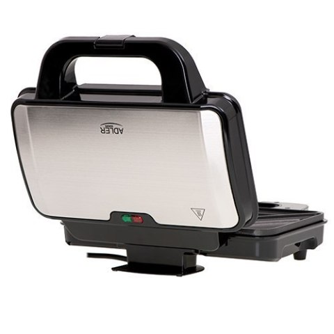 Adler Sandwich maker AD 3043 900 W, Number of plates 1, Number of pastry 2, Black Adler Sandwich maker AD 3043 900 W, Number of plates 1, Number of pastry 2, Black