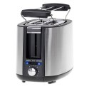 Adler Toaster AD 3214 Power 750 W, Number of slots 2, Housing material Stainless steel, Stainless steel/Black Adler Toaster AD 3214 Power 750 W, Number of slots 2, Housing material Stainless steel, Stainless steel/Black