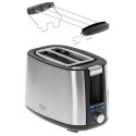 Adler Toaster AD 3214 Power 750 W, Number of slots 2, Housing material Stainless steel, Stainless steel/Black Adler Toaster AD 3214 Power 750 W, Number of slots 2, Housing material Stainless steel, Stainless steel/Black