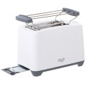 Adler Toaster AD 3216 Power 750 W, Number of slots 2, Housing material Plastic, White Adler Toaster AD 3216 Power 750 W, Number of slots 2, Housing material Plastic, White