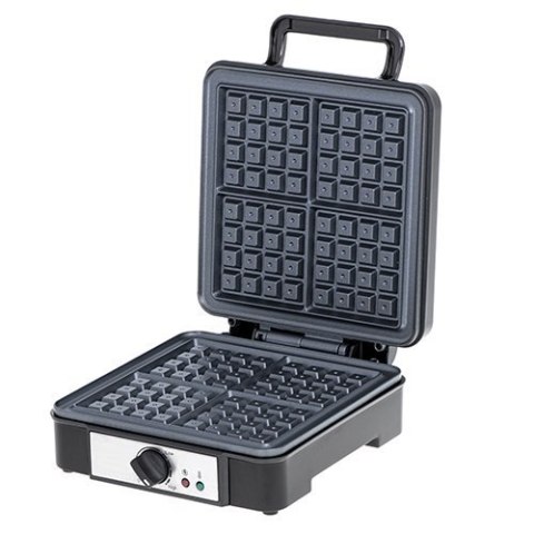 Adler Waffle Maker AD 3049 1200 W, Number of pastry 4, Belgium, Black Adler Waffle Maker AD 3049 1200 W, Number of pastry 4, Belgium, Black