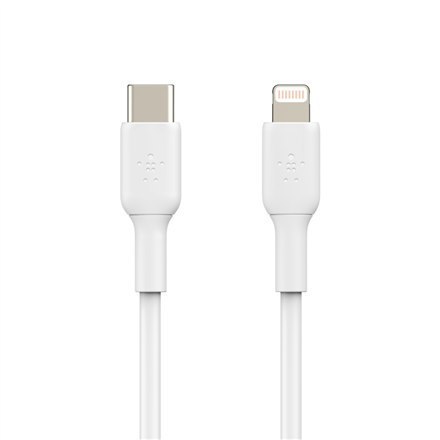 Belkin BOOST CHARGE CAA003bt1MWH USB-C to Lightning, 1 m, White Belkin BOOST CHARGE CAA003bt1MWH USB-C to Lightning, 1 m, White