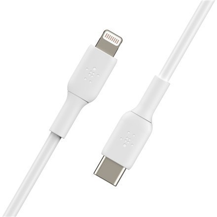 Belkin BOOST CHARGE CAA003bt1MWH USB-C to Lightning, 1 m, White Belkin BOOST CHARGE CAA003bt1MWH USB-C to Lightning, 1 m, White