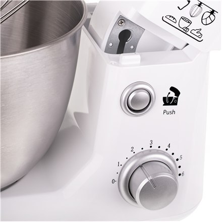 Adler AD 4216 Food Processor, 1000 W, Bowl capacity 4 L, Number of speeds 6, White Adler AD 4216 Food Processor, 1000 W, Bowl capacity 4 L, Number of speeds 6, White