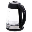 Adler Kettle AD 1285 Electric, 2200 W, 1.7 L, Glass/Stainless steel, 360° rotational base, Grey Adler Kettle AD 1285 Electric, 2200 W, 1.7 L, Glass/Stainless steel, 360° rotational base, Grey