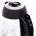 Adler Kettle AD 1285 Electric, 2200 W, 1.7 L, Glass/Stainless steel, 360° rotational base, Grey Adler Kettle AD 1285 Electric, 2200 W, 1.7 L, Glass/Stainless steel, 360° rotational base, Grey