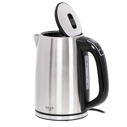 Adler Kettle AD 1340 Electric, 2200 W, 1.7 L, Stainless steel, 360° rotational base, Inox Adler Kettle AD 1340 Electric, 2200 W, 1.7 L, Stainless steel, 360° rotational base, Inox