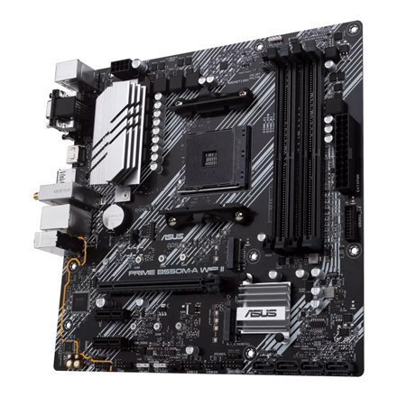 Asus PRIME B550M-A WIFI II Processor family AMD, Processor socket AM4, DDR4 DIMM, Memory slots 4, Supported hard disk drive inte Asus PRIME B550M-A WIFI II Processor family AMD, Processor socket AM4, DDR4 DIMM, Memory slots 4, Supported hard disk drive inte