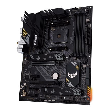 Asus TUF GAMING B550-PLUS WIFI II Processor family AMD, Processor socket AM4, DDR4 DIMM, Memory slots 4, Supported hard disk dri Asus TUF GAMING B550-PLUS WIFI II Processor family AMD, Processor socket AM4, DDR4 DIMM, Memory slots 4, Supported hard disk dri