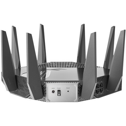 Asus Wi-Fi 6 Tri-Band Gigabit Gaming Router ROG GT-AXE11000 Rapture 802.11ax, 1148+4804+4804 Mbit/s, 10/100/1000/2500 Mbit/s, Et Asus Wi-Fi 6 Tri-Band Gigabit Gaming Router ROG GT-AXE11000 Rapture 802.11ax, 1148+4804+4804 Mbit/s, 10/100/1000/2500 Mbit/s, Et