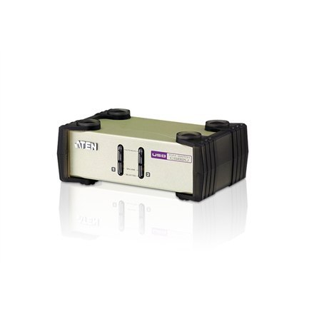 Aten 2-Port PS/2-USB VGA KVM Switch CS82U-AT Aten 2-Port PS/2-USB VGA KVM Switch CS82U-AT