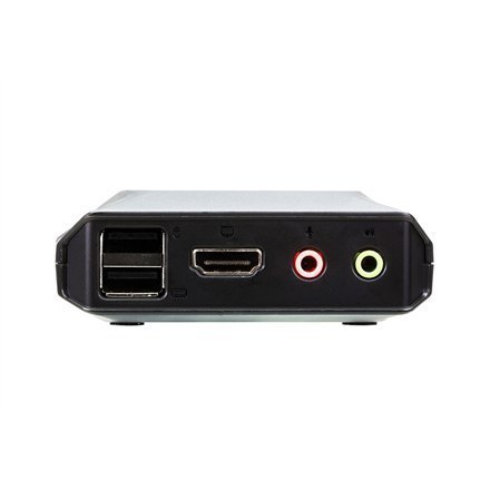 Aten 2-Port USB 4K HDMI Cable KVM Switch with Remote Port Selector CS22H-AT Aten 2-Port USB 4K HDMI Cable KVM Switch with Remote Port Selector CS22H-AT