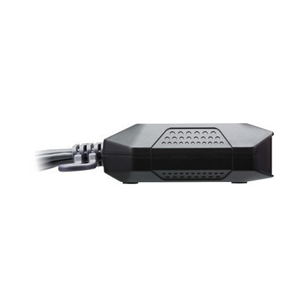 Aten 2-Port USB 4K HDMI Cable KVM Switch with Remote Port Selector CS22H-AT Aten 2-Port USB 4K HDMI Cable KVM Switch with Remote Port Selector CS22H-AT
