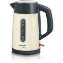 Bosch Kettle TWK4P437 Electric, 2400 W, 1.7 L, Stainless steel, Beige Bosch Kettle TWK4P437 Electric, 2400 W, 1.7 L, Stainless steel, Beige