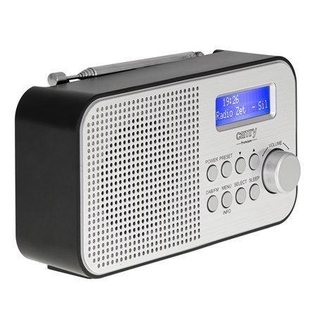 Camry Portable Radio CR 1179 Display LCD, Black/Silver, Alarm function Camry Portable Radio CR 1179 Display LCD, Black/Silver, Alarm function